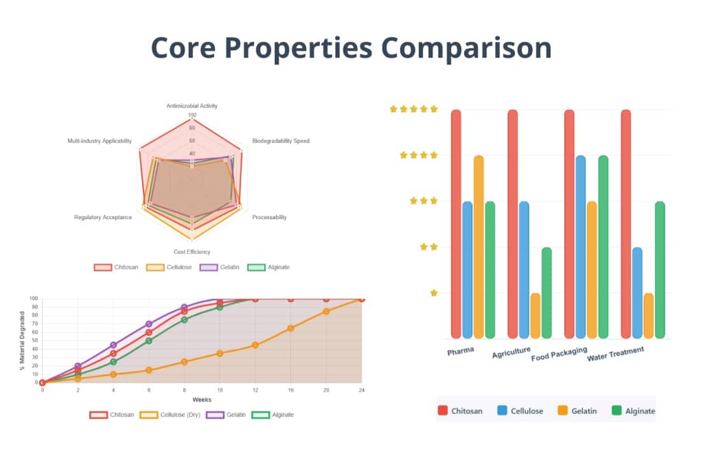Chitosan vs. Other Biopolymers: Which Is Right for Your Application?